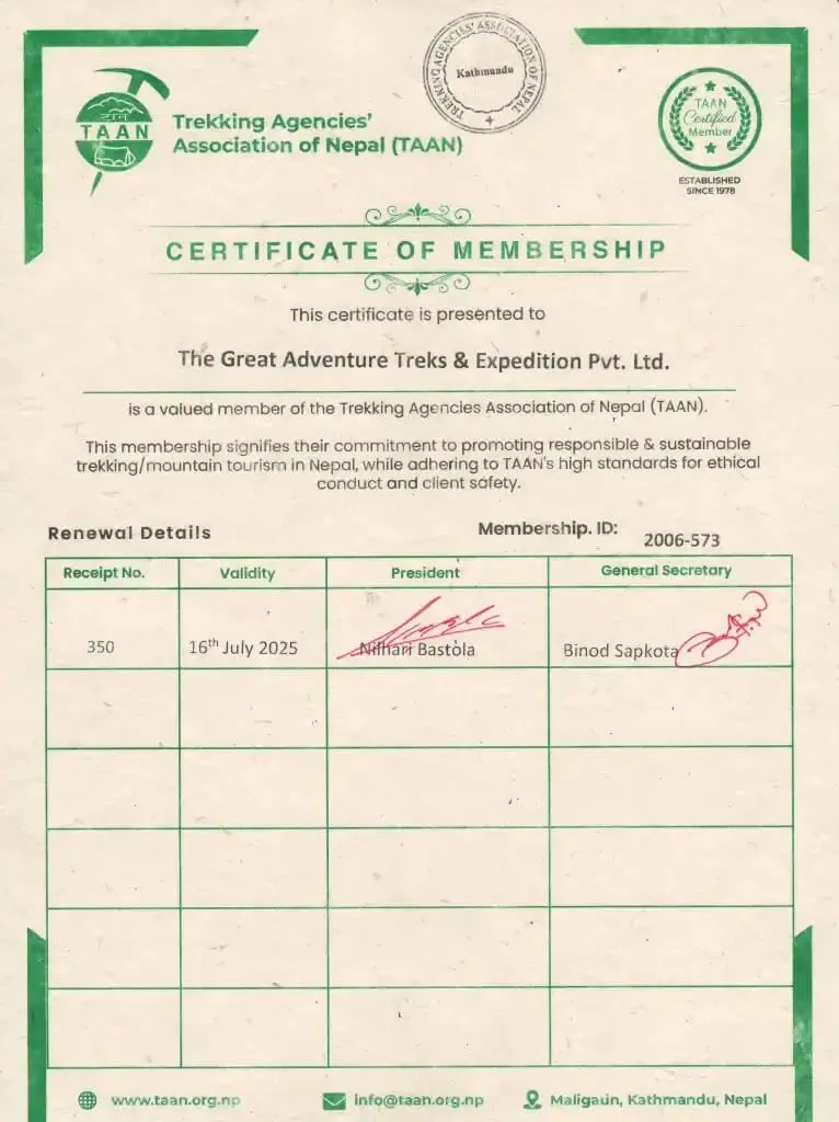 Taan Membership