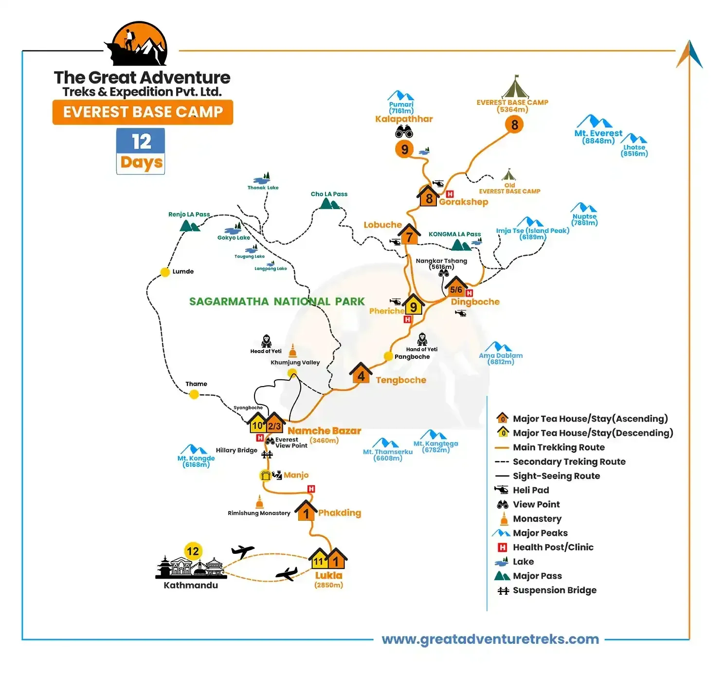 Everest Base Camp Trek-12 days